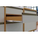 Ver imagem 5 de Cozinha Modulada Nesher Baronesa 2 Peças (1 Armário + 1 Balcão) C2P23 Freijo/Off White