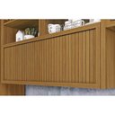 Ver imagem 7 de Cozinha Modulada Nesher Baronesa 2 Peças (1 Armário + 1 Balcão) C2P23 Freijo/Off White