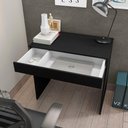 Ver imagem 2 de Mesa para Computador Escrivaninha Alexia Preto Ajl