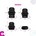 Ver imagem 6 de Cadeirinha de Alimentação Portátil Pop Preto - Cosco