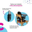 Ver imagem 5 de Cadeirinha de Alimentação Portátil Pop Preto - Cosco