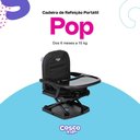Ver imagem 2 de Cadeirinha de Alimentação Portátil Pop Preto - Cosco