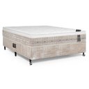 Ver imagem 2 de Cama Box + Colchão Castor Casal Premium One Face Tecnopedic 138x188x57cm