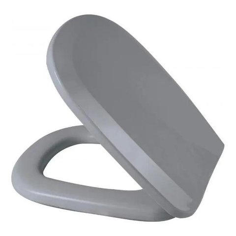 Tampa de Vaso Sanitário Almofadado Ibiza para Incepa Cinza