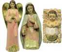 Ver imagem 5 de Presépio Natalino Nascimento de Jesus com 10 Peças Estatueta
