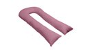 Ver imagem 1 de Travesseiro Tipo U 170x80cm para Gestante Gigante de Corpo - Rosa