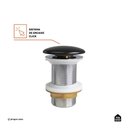 Ver imagem 5 de Valvula de Escoamento para Cuba de Apoio de Banheiro Pingoo.casa - Preto