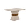 Conjunto Sala de Jantar Mesa Tampo Mdf Clarice 1200 e 4 Cadeiras Grécia - 2