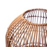Lanterna Decorativa em Rattan 50x30 cm - D'Rossi - 5