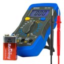 Ver imagem 1 de Multímetro Digital Portátil Display Iluminado Beep Sonoro