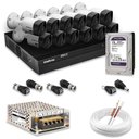 Ver imagem 1 de Kit 12 Câmeras de Segurança Intelbras Full Hd 1080p com Dvr Mhdx 1216 1080p com Hd 1tb Purple