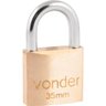 Cadeado de Latão 35mm Encartelado - Vonder - 1