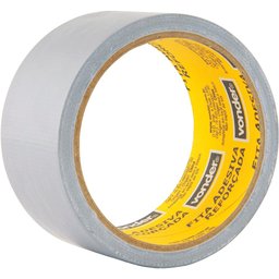Fita adesiva reforçada silver tape 50mmx10m prata - Vonder - 3