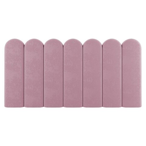 Painel Cabeceira Cama Box Solteiro Lana 90cm Suede Rosê - Abmaza