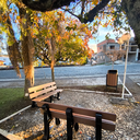 Ver imagem 4 de Banco de Jardim Madeira Plástica 1,10 M:marrom/kit Zincado Branco