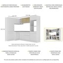 Ver imagem 5 de Armário De Cozinha Completa De Canto Branco