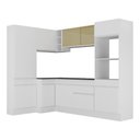 Ver imagem 2 de Armário De Cozinha Completa De Canto Branco
