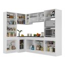 Ver imagem 3 de Armário De Cozinha Completa De Canto Branco