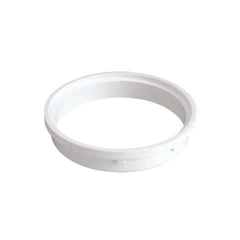 10 Unidades Porta Grelha Redonda para Caixa Sifonada Tam. 100mm Branco Durín