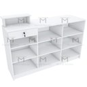 Ver imagem 5 de BALCÃO EM L, CAIXA DIREITO M253.2021.B (LOJA, COMÉRCIO) MUNDI MOVEIS