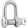 Manilha Reta Para Cabo de Aço 5/16" Aço Inox - Vonder - 3