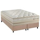 Ver imagem 1 de Conjunto Box Queen: Colchão Molas Herval Maxspring C1626 + Base Crc Suede Clean (158x198)