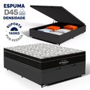 Ver imagem 5 de Cama Box Baú com Colchão de Espuma D45 Ortobom Airtech Ortopillow 150 Casal 138 cm