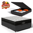Ver imagem 3 de Cama Box Baú com Colchão de Espuma D45 Ortobom Airtech Ortopillow 150 Casal 138 cm