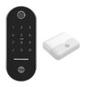 Yale Fechadura Digital Lia Preta + Kit Conectividade - 1