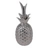 Abacaxi Decorativo de Cerâmica Prateado - 1