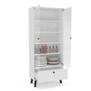 Ver imagem 4 de Cristaleira 2 Portas de Vidro 1 Gaveta Londres