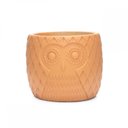 Ver imagem 1 de Cachepot Coruja em Cimento Terracota 11,5x13,5 cm - D’Rossi
