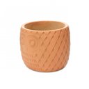 Ver imagem 3 de Cachepot Coruja em Cimento Terracota 11,5x13,5 cm - D’Rossi