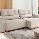 Ver imagem 1 de Sofa Retrátil e Reclinável com Pillow Top 3 Lugares 2,10m Bellory