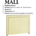 Ver imagem 3 de Cabeceira Solteiro 90 cm Mali Corano TCS 350 Peer