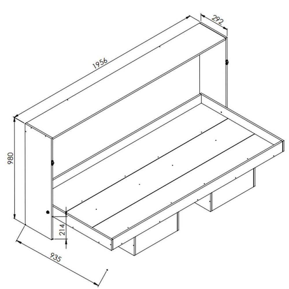 Cama Solteiro Articulável Com Estante Lateral Montana - 8