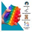 Ver imagem 3 de Fidget Toys Pop It Redondo Bolinha De Apertar Anti Stress