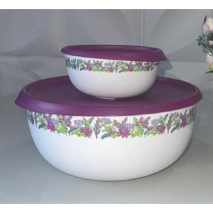 Tupperware Kit Tigela Toque Mágico Beija-flor 550ml e 4,3lt Tupperware Kit Tigela Toque Mágico Beija