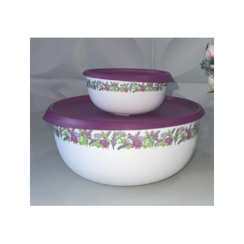 Tupperware Kit Tigela Toque Mágico Beija-flor 550ml e 4,3lt Tupperware Kit Tigela Toque Mágico Beija