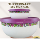 Ver imagem 2 de Tupperware Kit Tigela Toque Mágico Beija-flor 550ml e 4,3lt Tupperware Kit Tigela Toque Mágico Beija