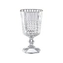 Ver imagem 1 de Jogo 6 Taças de Vinho Vidro Listrado 360ml Mesa Posta Luxo