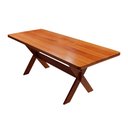 Ver imagem 3 de Conjunto Mesa 3m e 12 Cadeiras Madeira Maciça Angelim Modelo Querencia