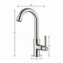 Ver imagem 3 de Torneira de Cozinha Bica Móvel Mesa C34 3/4"