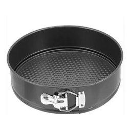 Assadeiras Fundo Removível Para Bolo 3 Peças Elite Imports Preto - 5