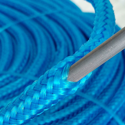 Corda Trançada Pe Virgem S/alma C/aprox.520 Metros - Azul 3mm - 5