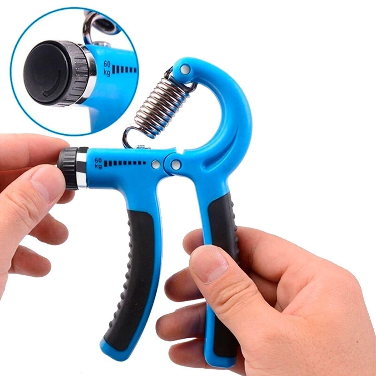 Hand Grip Azul Defina Seu Braço com Ajuste de 5 a 60kg - 3