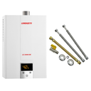 Ver imagem 1 de Aquecedor Água a Gás Lorenzetti Lz 2000 De-b Branco Digital 20 Litros Bivolt Gás Glp com Kit Ligação