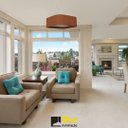 Ver imagem 5 de Lustre Pendente Madeira Arredondado 35x35cm Mel