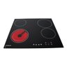 Fogao Cooktop Vitrocerâmico Touch 4 Bocas Safanelli 220V - 11