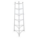 Ver imagem 1 de Tripé Porta Panelas Estrela Branco 6 Compartimentos 103cm